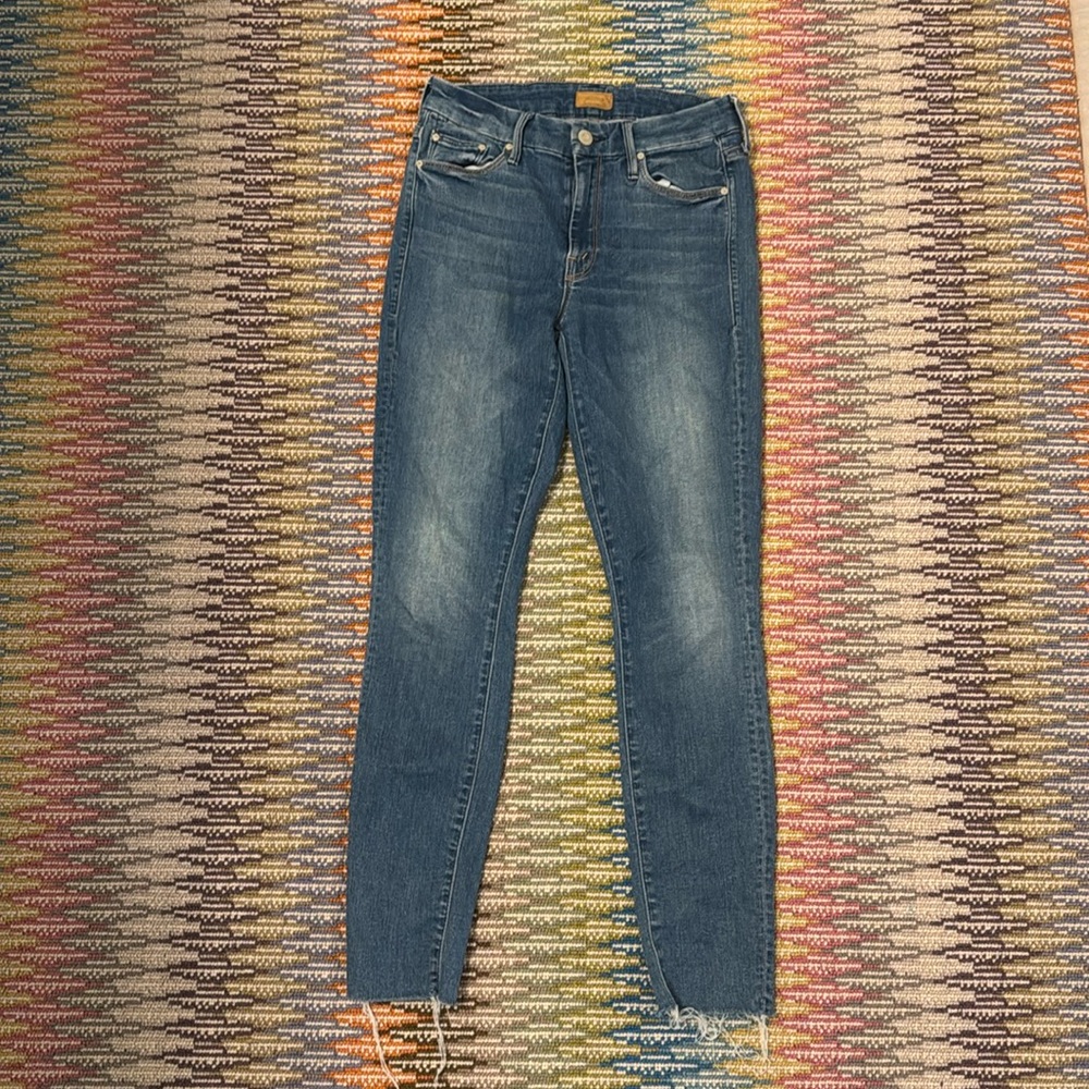 Mother ankle fray Looker Denim size 26